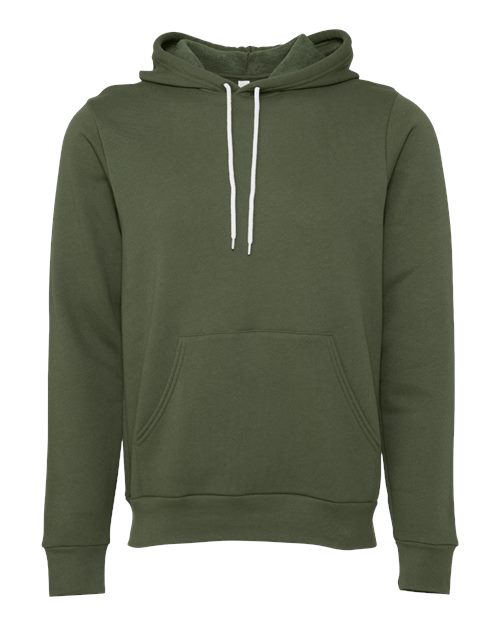 BELLA + CANVAS Unisex Sponge Fleece Hoodie Sweatshirt 3719