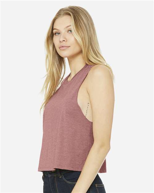 BELLA + CANVAS Women's Racerback Crop Tank 6682