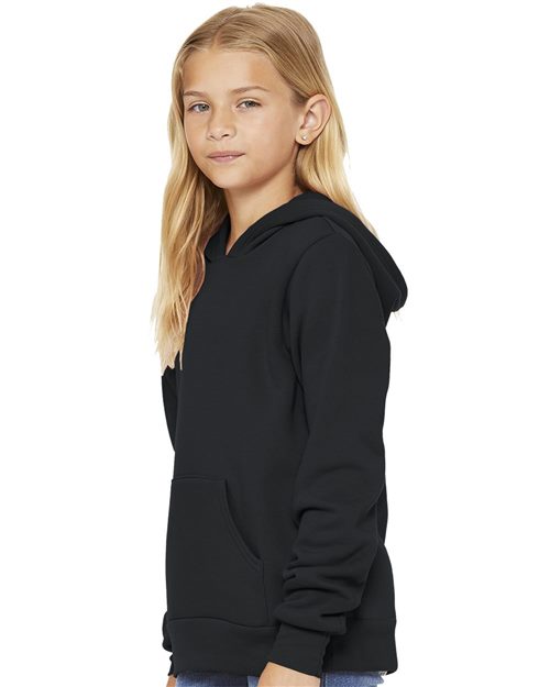 BELLA + CANVAS Youth Sponge Fleece Hoodie Sweatshirt 3719Y