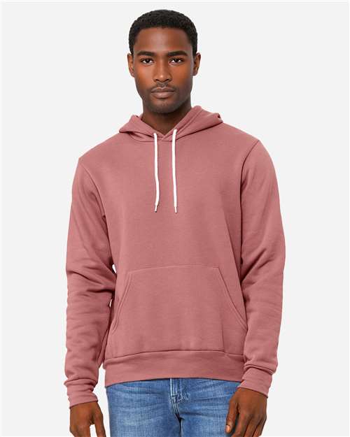 BELLA + CANVAS Unisex Sponge Fleece Hoodie Sweatshirt 3719