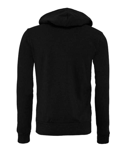 BELLA + CANVAS Unisex Sponge Fleece Full-Zip Hoodie Sweatshirt 3739