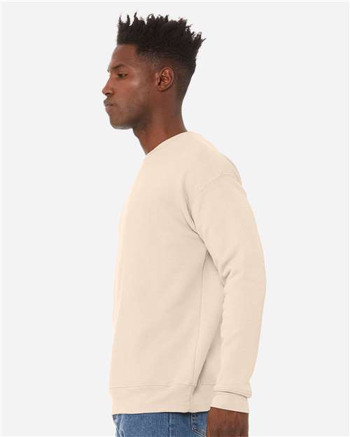 BELLA + CANVAS Unisex Sponge Fleece Drop Shoulder Crewneck Sweatshirt 3945