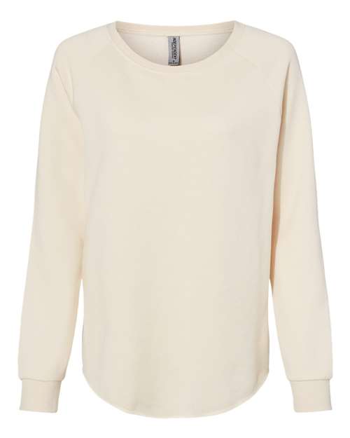 Independent Trading Co. Women's California Wave Wash Crewneck Sweatshirt PRM2000