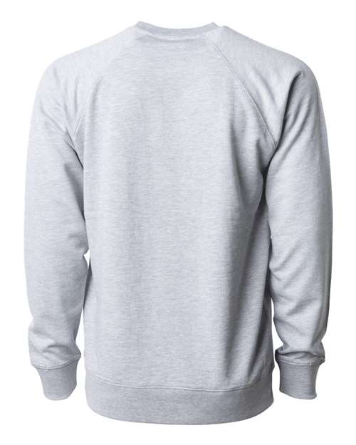 Independent Trading Co. Unisex Lightweight Loopback Terry Crewneck Sweatshirt SS1000C