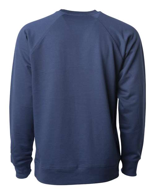 Independent Trading Co. Unisex Lightweight Loopback Terry Crewneck Sweatshirt SS1000C