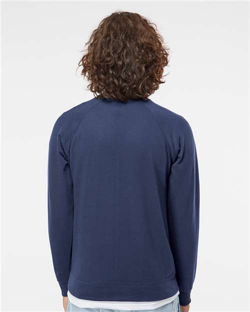 Independent Trading Co. Unisex Lightweight Loopback Terry Crewneck Sweatshirt SS1000C