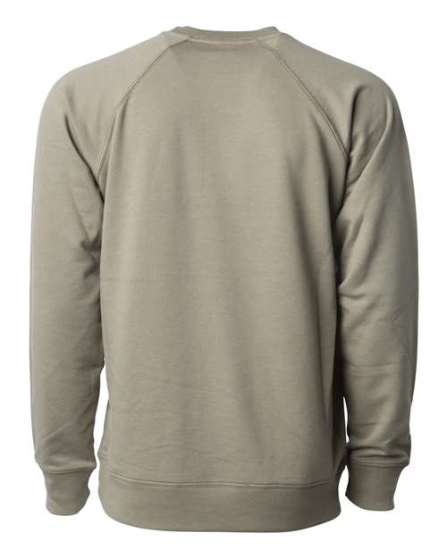 Independent Trading Co. Unisex Lightweight Loopback Terry Crewneck Sweatshirt SS1000C
