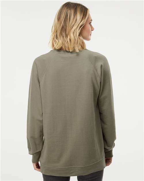 Independent Trading Co. Unisex Lightweight Loopback Terry Crewneck Sweatshirt SS1000C