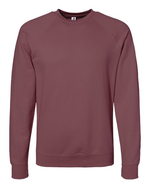 Independent Trading Co. Unisex Lightweight Loopback Terry Crewneck Sweatshirt SS1000C