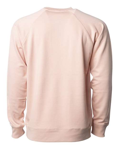 Independent Trading Co. Unisex Lightweight Loopback Terry Crewneck Sweatshirt SS1000C