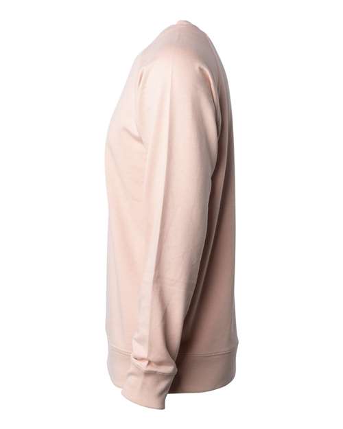 Independent Trading Co. Unisex Lightweight Loopback Terry Crewneck Sweatshirt SS1000C