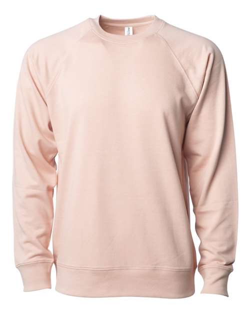Independent Trading Co. Unisex Lightweight Loopback Terry Crewneck Sweatshirt SS1000C