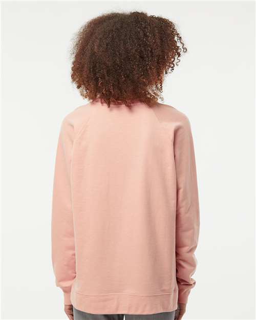 Independent Trading Co. Unisex Lightweight Loopback Terry Crewneck Sweatshirt SS1000C