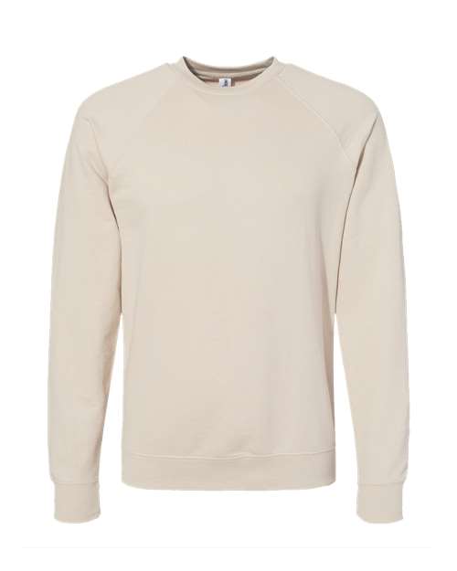 Independent Trading Co. Unisex Lightweight Loopback Terry Crewneck Sweatshirt SS1000C
