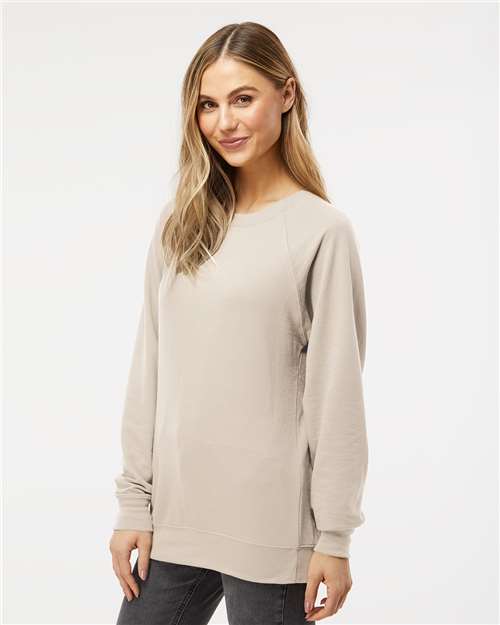 Independent Trading Co. Unisex Lightweight Loopback Terry Crewneck Sweatshirt SS1000C