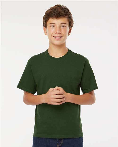 M&O Youth Gold Soft Touch T-Shirt 4850