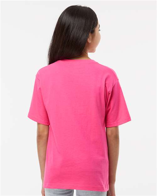 M&O Youth Gold Soft Touch T-Shirt 4850