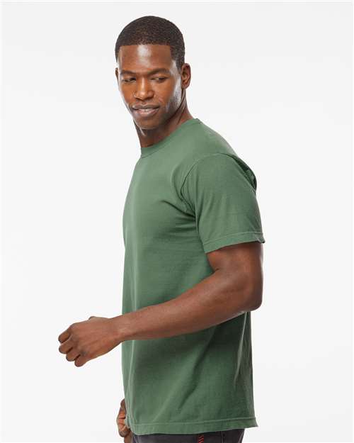 M&O Unisex Vintage Garment-Dyed T-Shirt 6500M