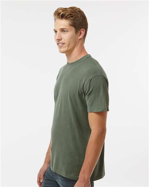 M&O Unisex Vintage Garment-Dyed T-Shirt 6500M