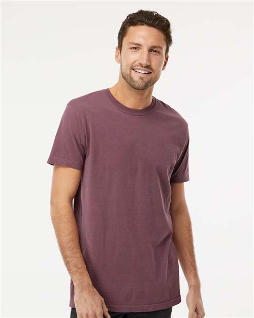 M&O Unisex Vintage Garment-Dyed T-Shirt 6500M