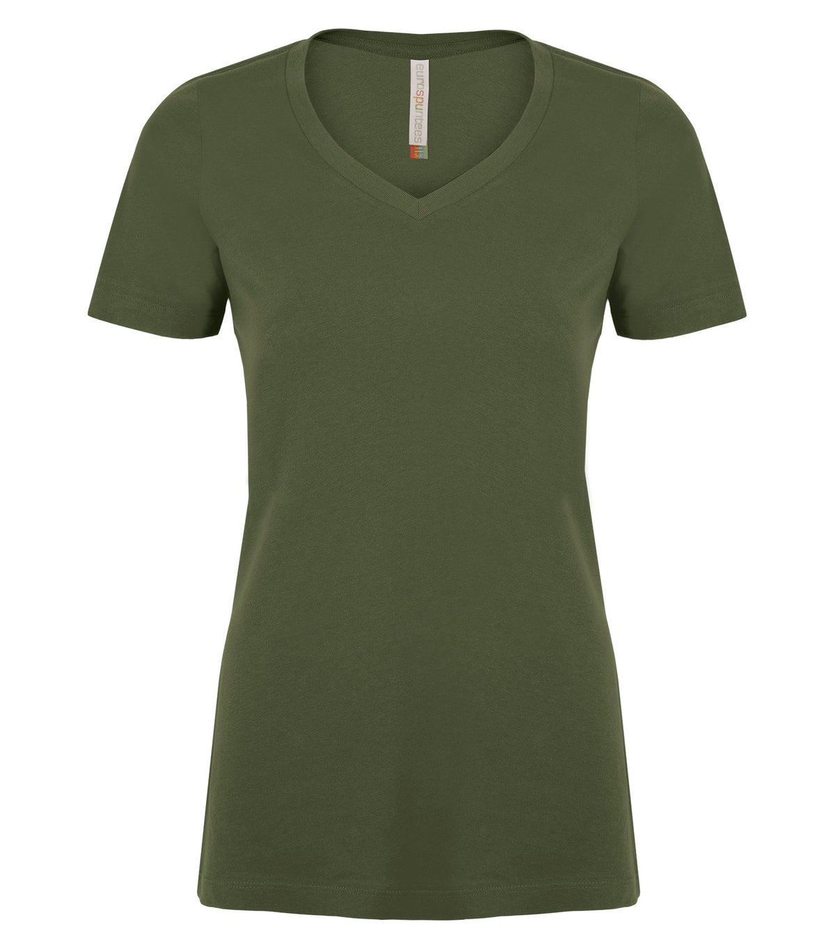 ATC™ EUROSPUN® RING SPUN V-NECK LADIES' TEE