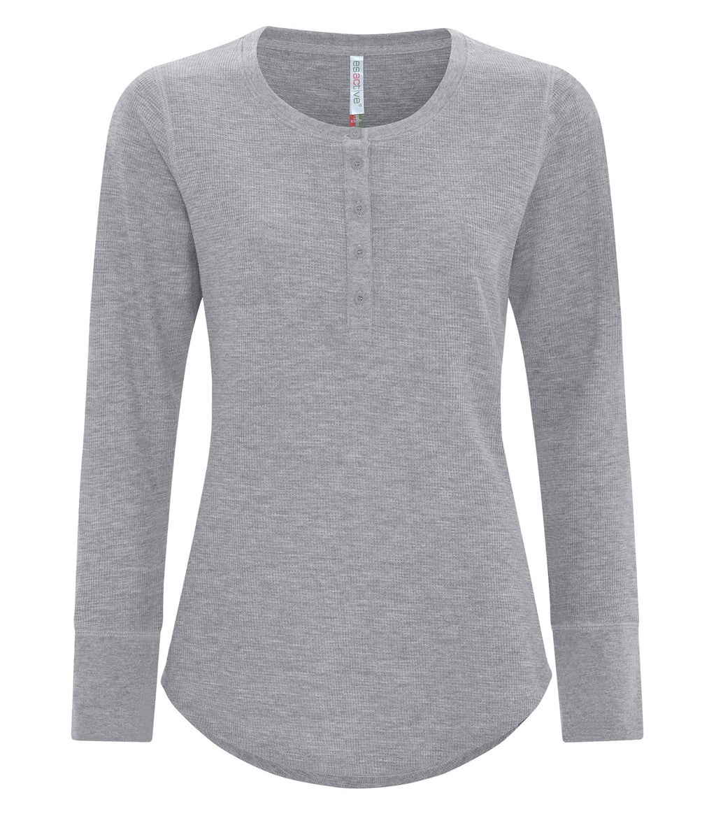 ATC™ ESACTIVE® VINTAGE THERMAL LONG SLEEVE LADIES' HENLEY