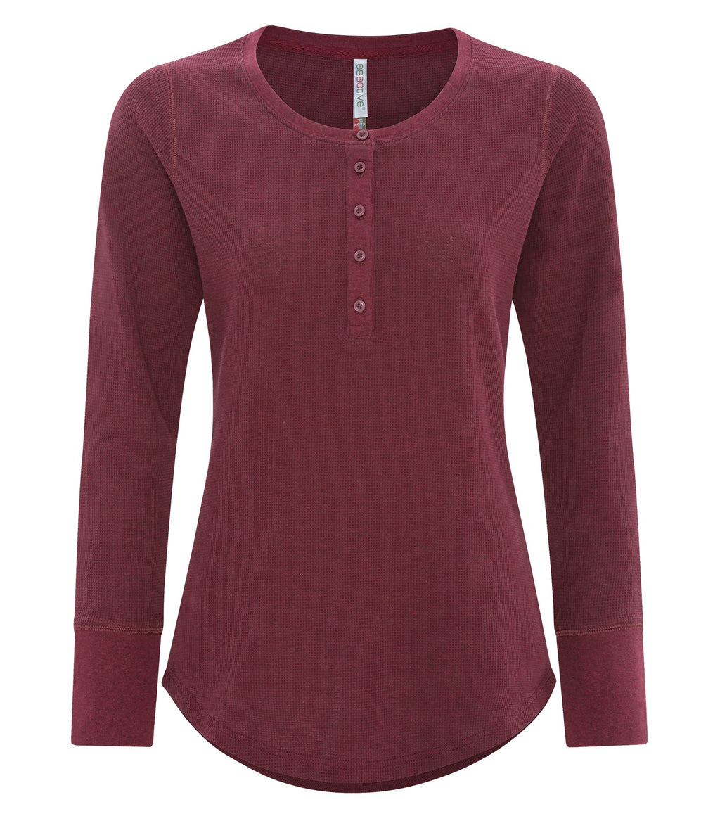 ATC™ ESACTIVE® VINTAGE THERMAL LONG SLEEVE LADIES' HENLEY