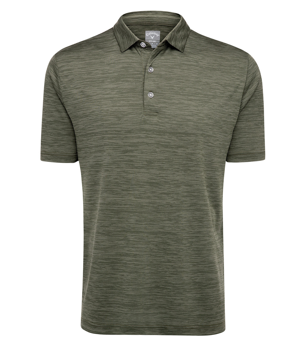 CALLAWAY BROKEN STRIPE TEXTURE POLO