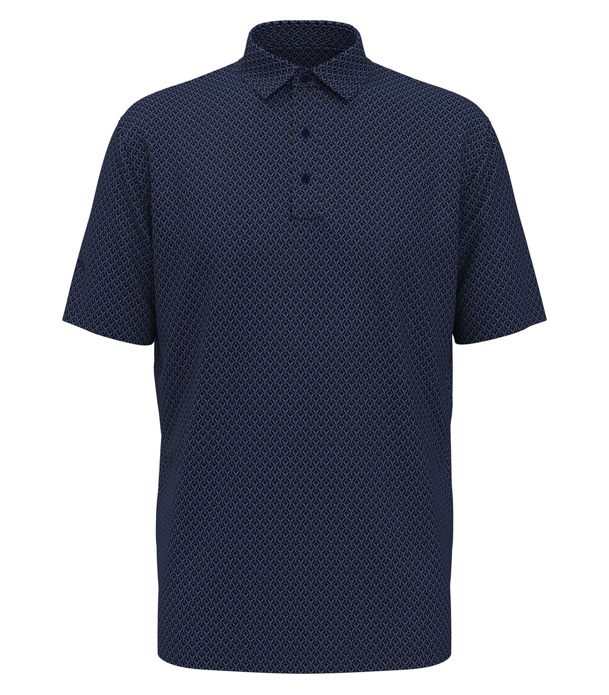 CALLAWAY ALL-OVER STITCHED CHEV POLO