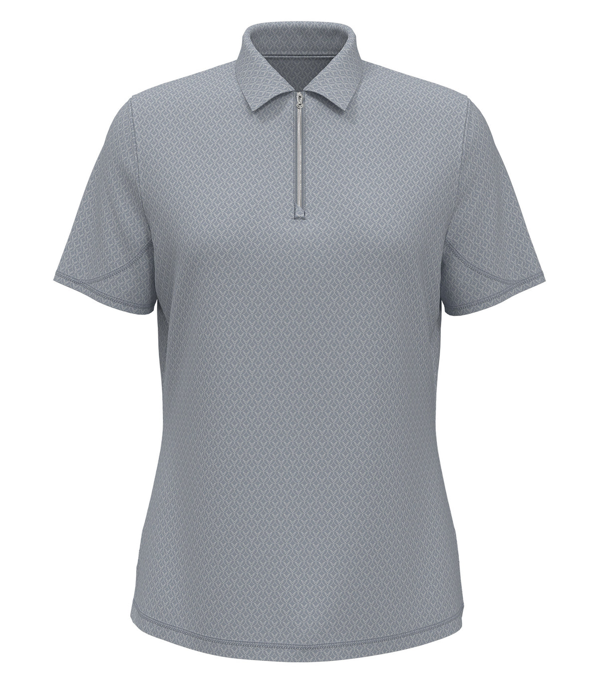 CALLAWAY ALL-OVER STITCHED CHEV LADIES’ POLO