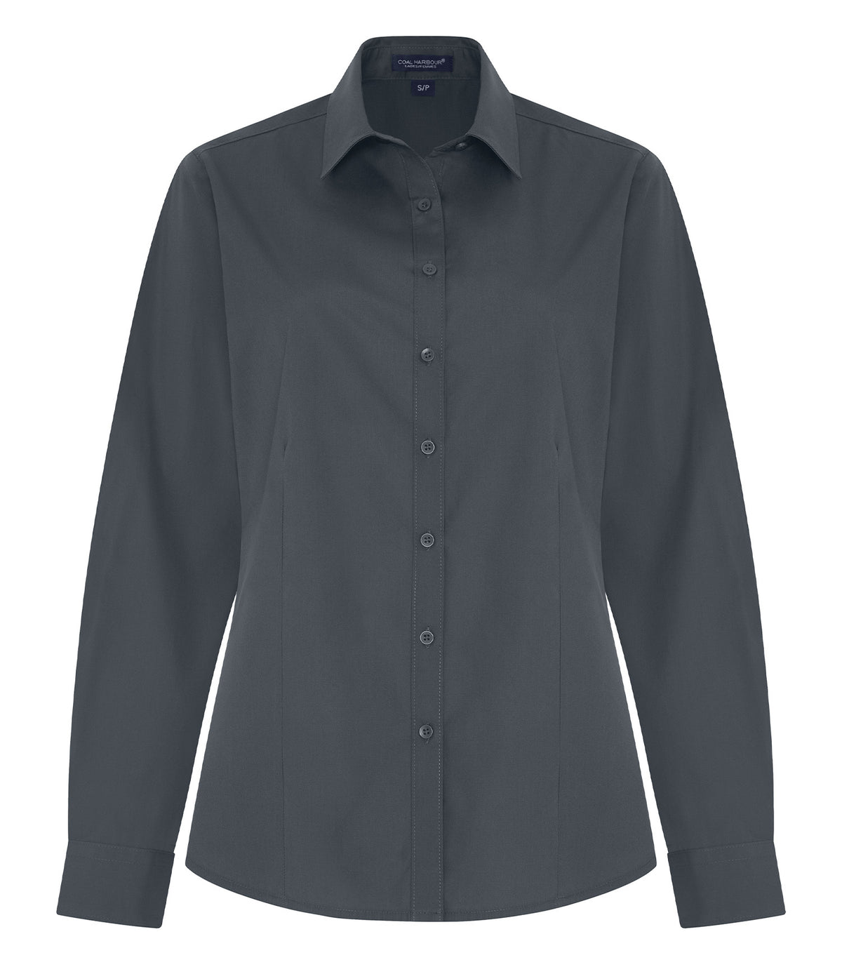 COAL HARBOUR&reg; EVERYDAY EASY CARE LONG SLEEVE LADIES’ WOVEN SHIRT
