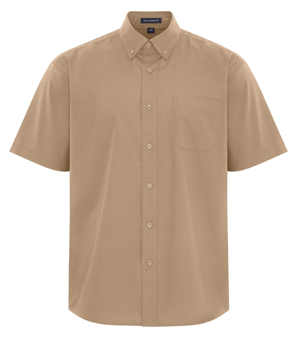 COAL HARBOUR&reg; EVERYDAY EASY CARE SHORT SLEEVE WOVEN SHIRT