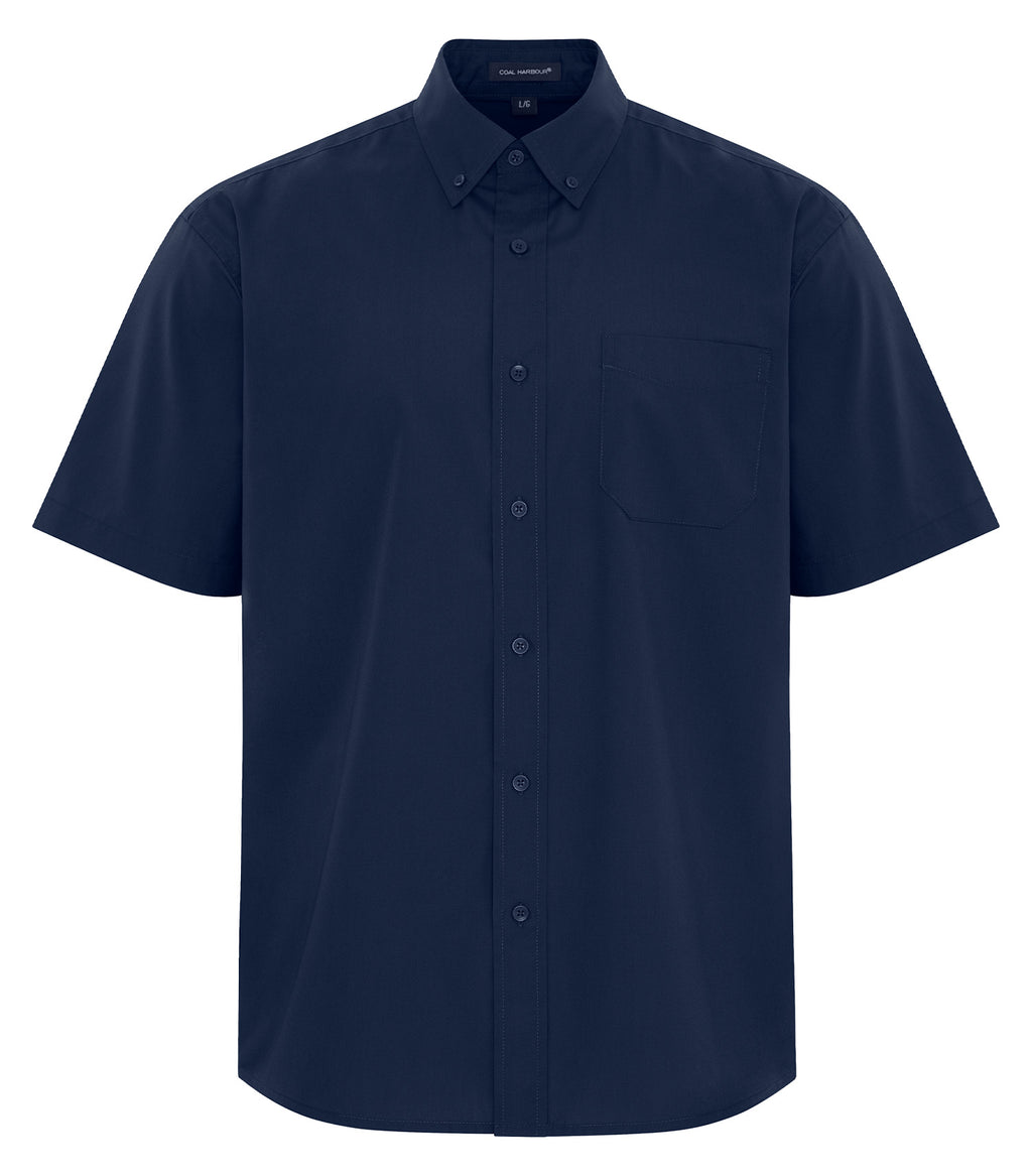 COAL HARBOUR&reg; EVERYDAY EASY CARE SHORT SLEEVE WOVEN SHIRT