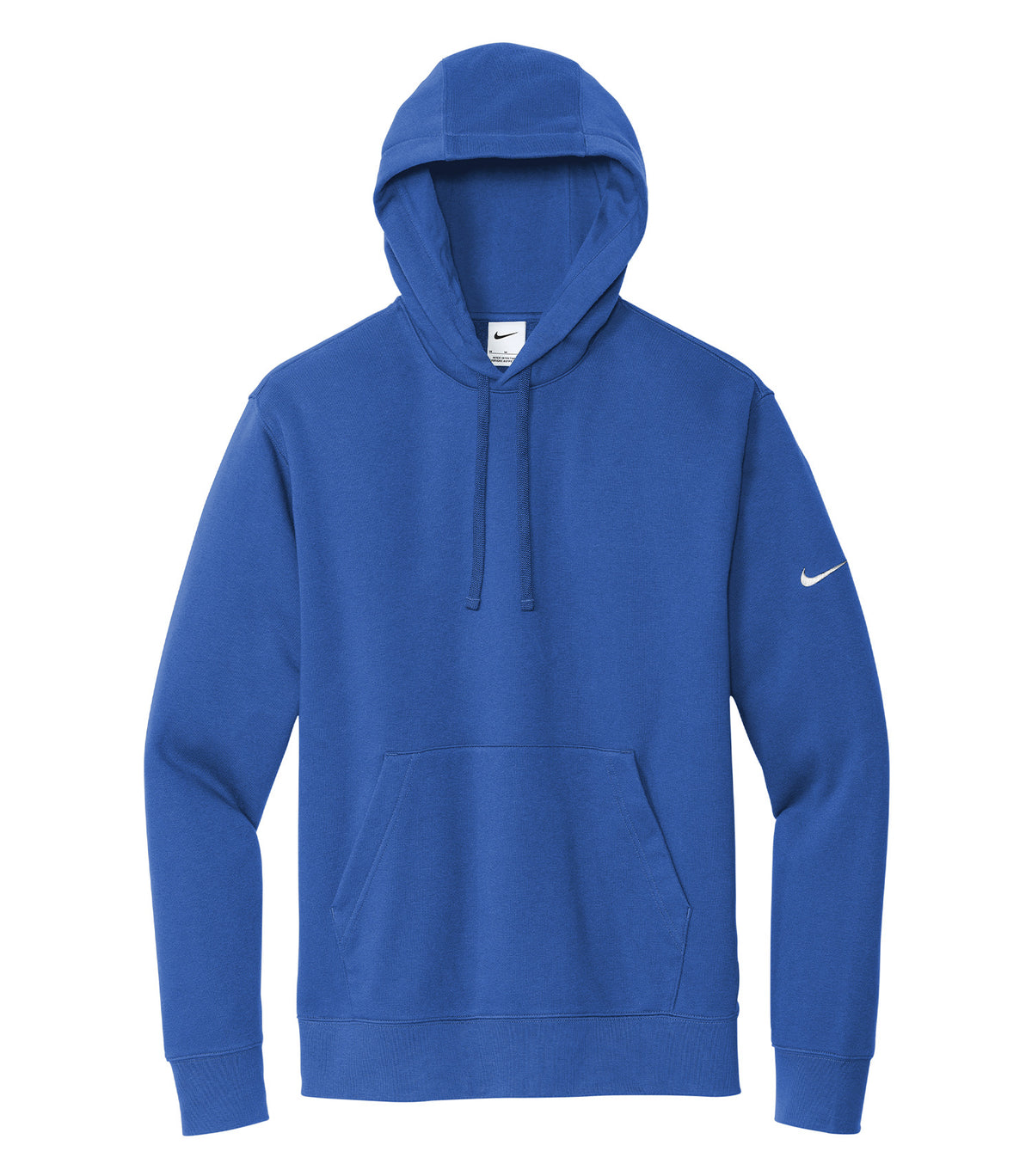 NIKE CLUB FLEECE SLEEVE SWOOSH PULLOVER HOODIE