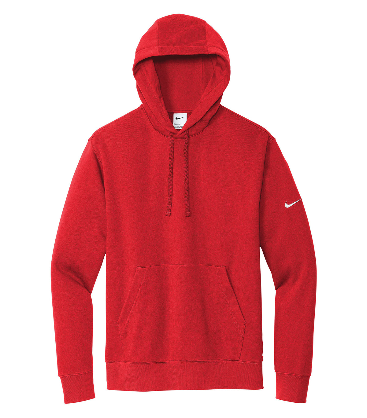 NIKE CLUB FLEECE SLEEVE SWOOSH PULLOVER HOODIE