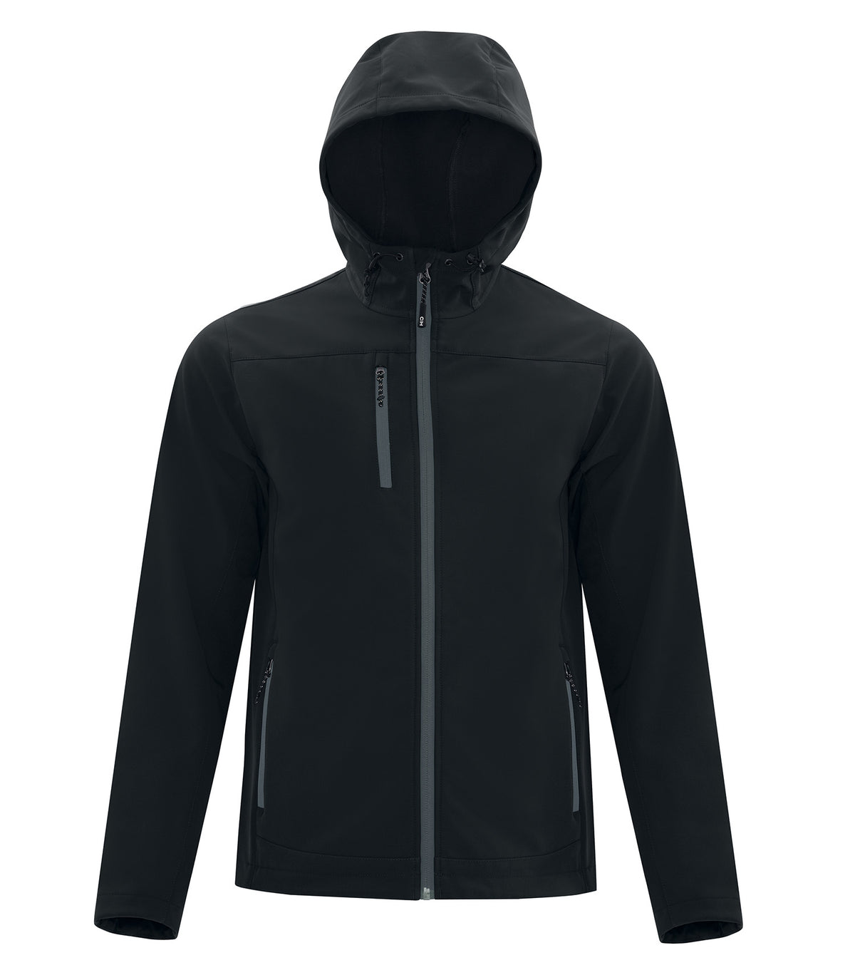 COAL HARBOUR® EVERYDAY HOODED WATER REPELLENT STRETCH SOFT SHELL JACKET