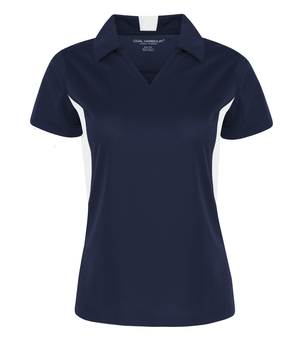 COAL HARBOUR® SNAG RESISTANT COLOUR BLOCK LADIES' POLO