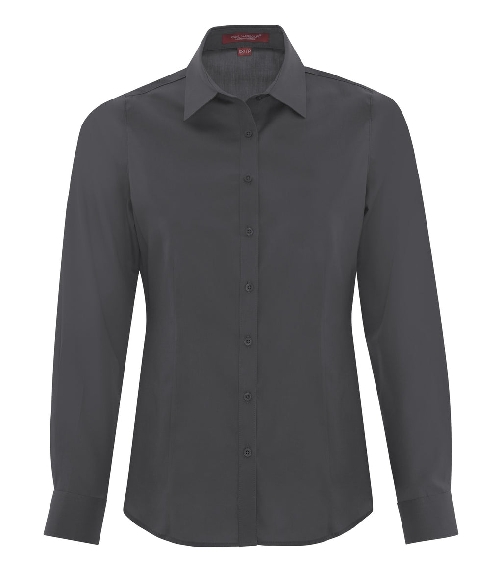 COAL HARBOUR® EVERYDAY LONG SLEEVE WOVEN LADIES' SHIRT