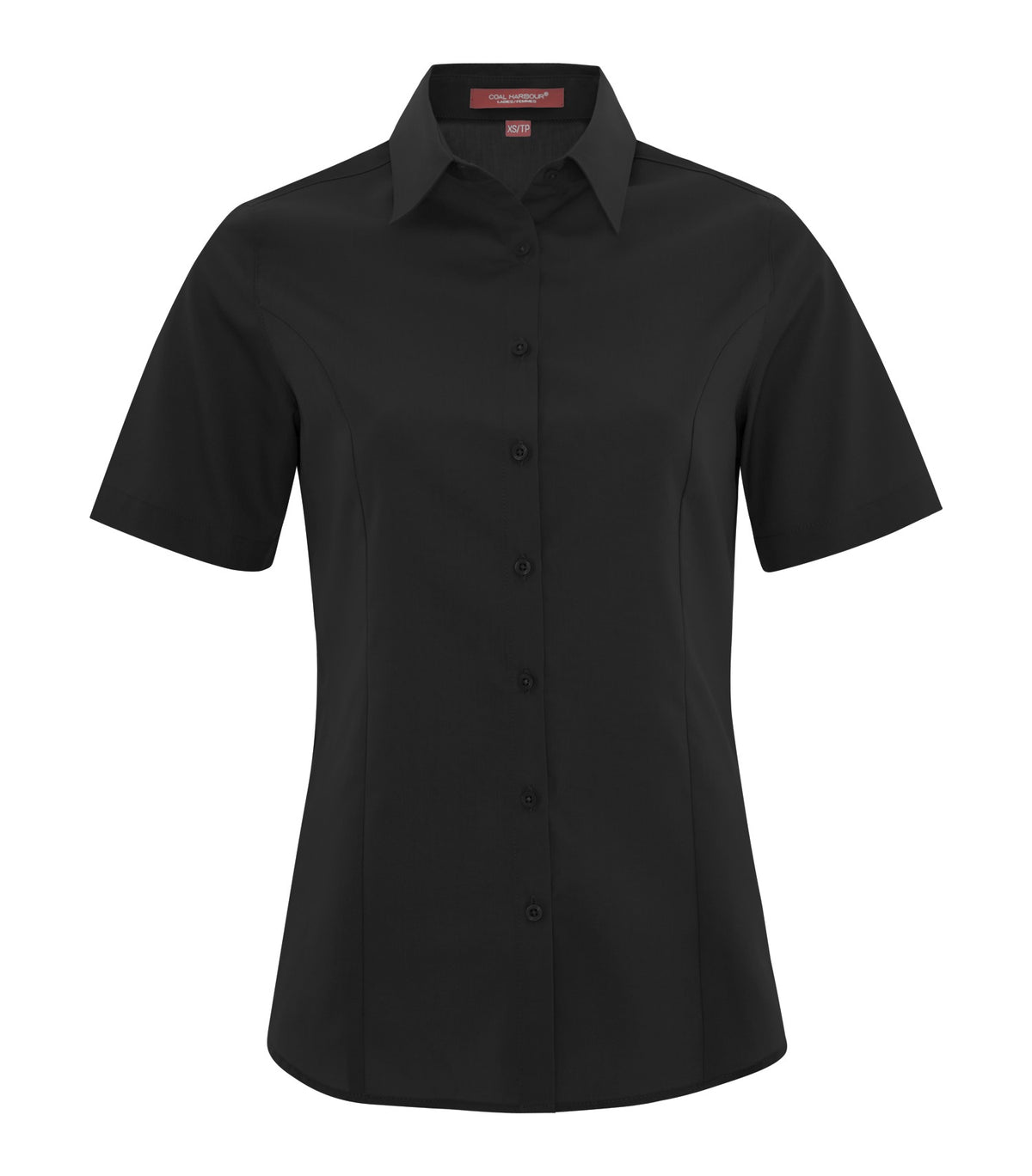 COAL HARBOUR® EVERYDAY SHORT SLEEVE WOVEN LADIES' SHIRT