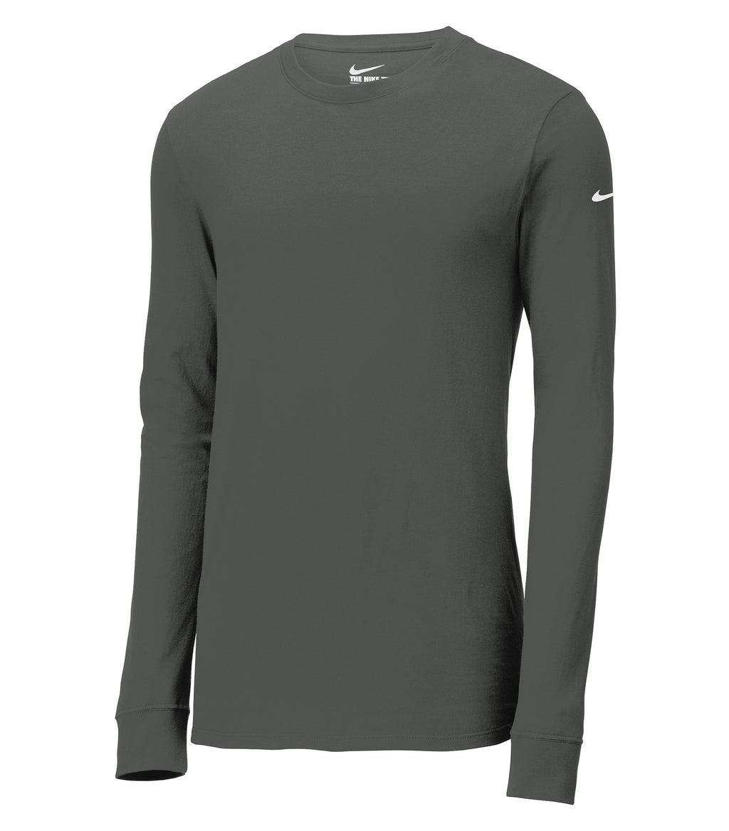 NIKE Dri-FIT COTTON/POLY LONG SLEEVE TEE