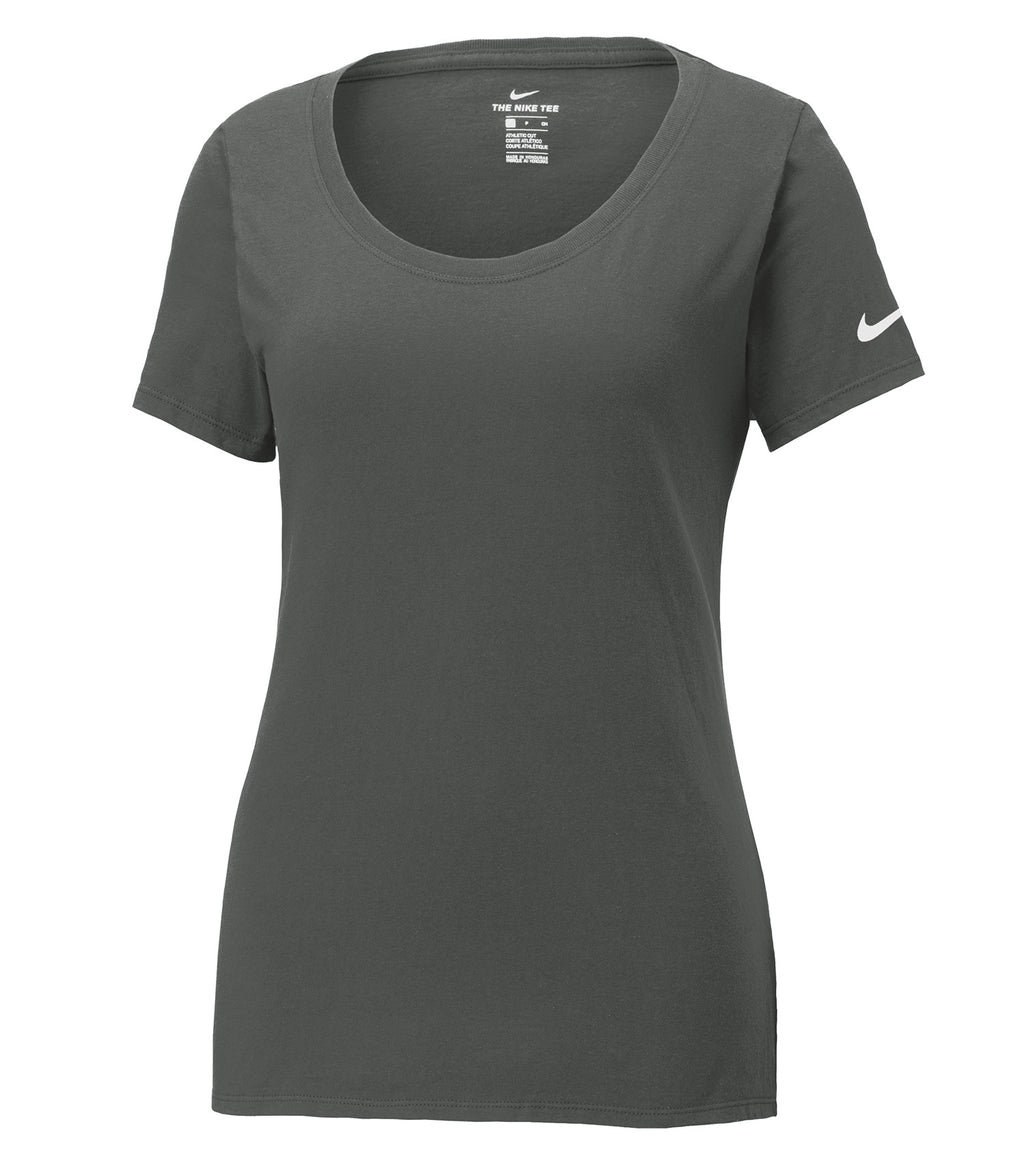 NIKE Dri-FIT COTTON/POLY SCOOP NECK LADIES' TEE