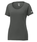NIKE Dri-FIT COTTON/POLY SCOOP NECK LADIES' TEE