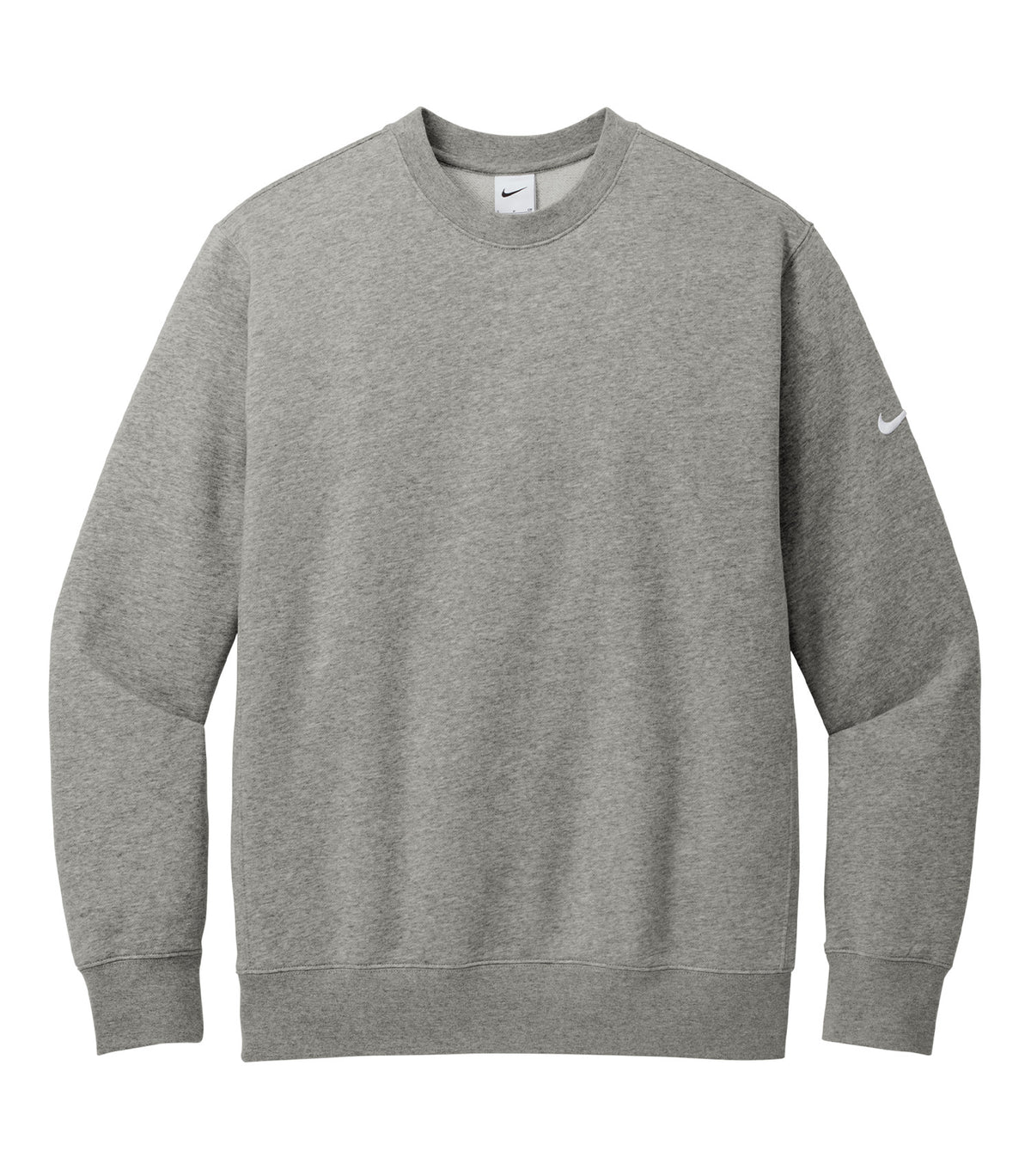 NIKE CLUB FLEECE SLEEVE SWOOSH CREW
