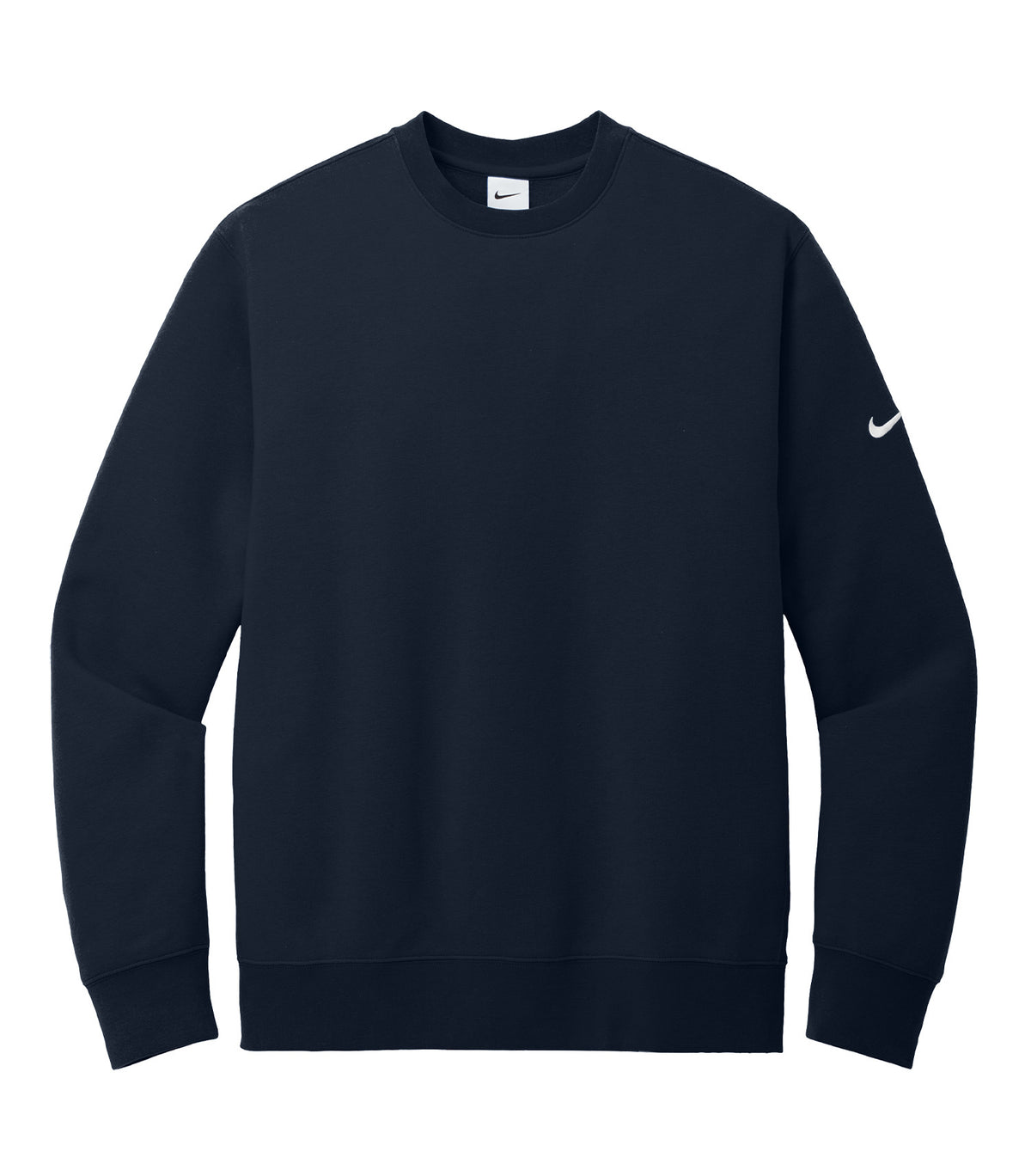 NIKE CLUB FLEECE SLEEVE SWOOSH CREW
