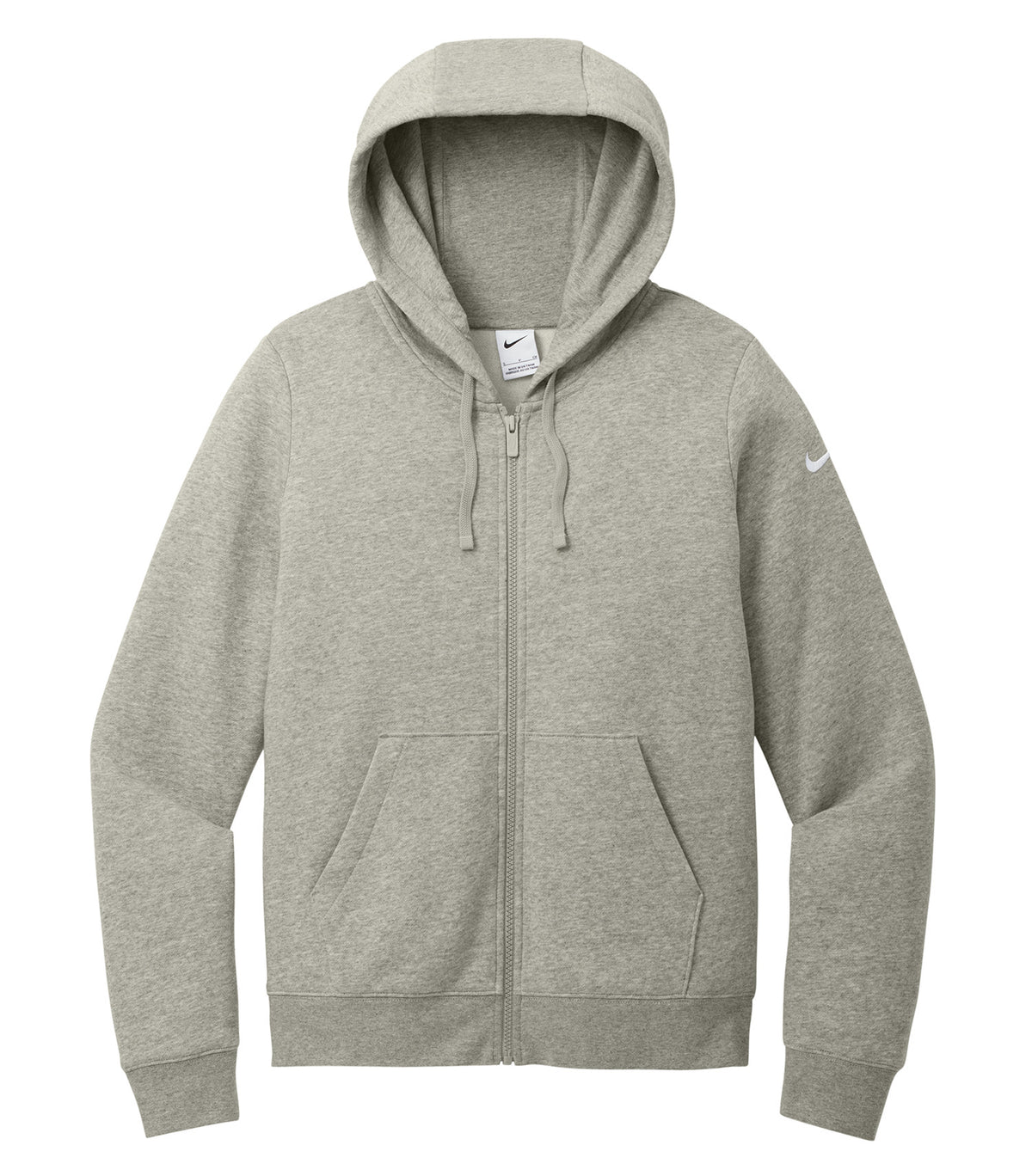 NIKE CLUB FLEECE SLEEVE SWOOSH LADIES' FULL ZIP HOODIE