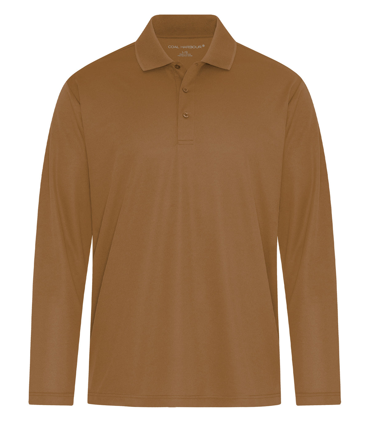 COAL HARBOUR&reg; EVERYDAY SNAG RESISTANT LONG SLEEVE POLO