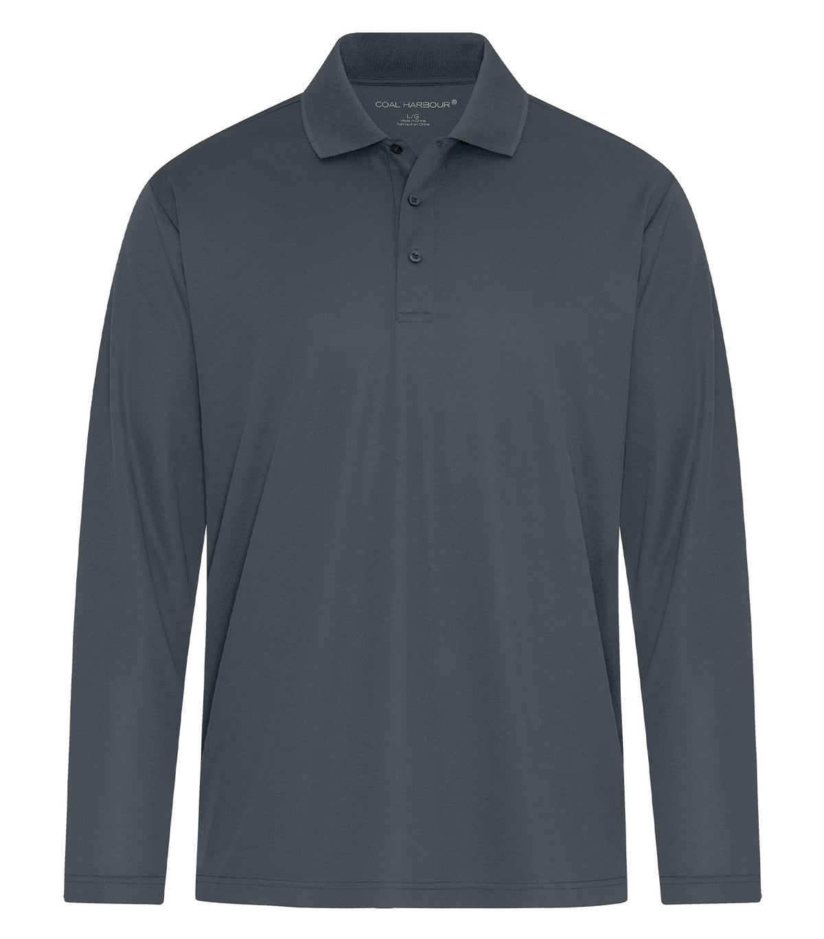 COAL HARBOUR&reg; EVERYDAY SNAG RESISTANT LONG SLEEVE POLO