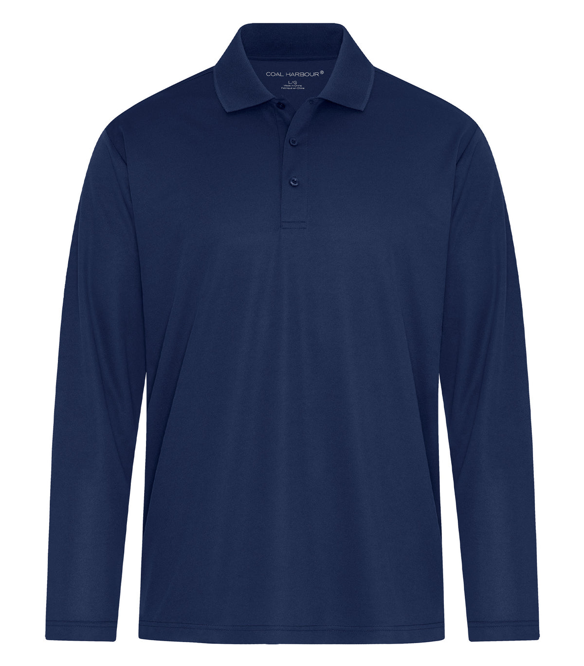 COAL HARBOUR&reg; EVERYDAY SNAG RESISTANT LONG SLEEVE POLO