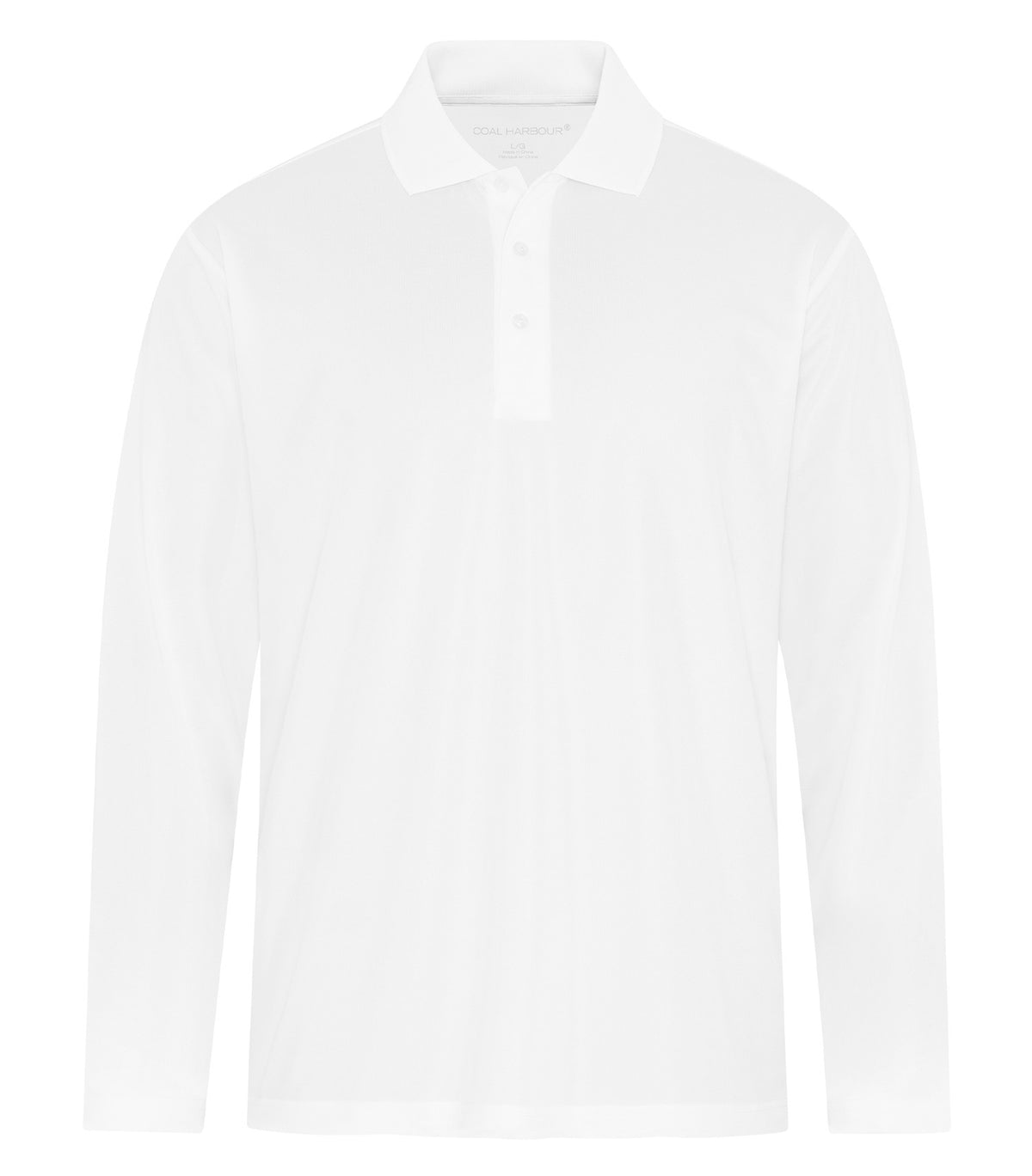COAL HARBOUR&reg; EVERYDAY SNAG RESISTANT LONG SLEEVE POLO