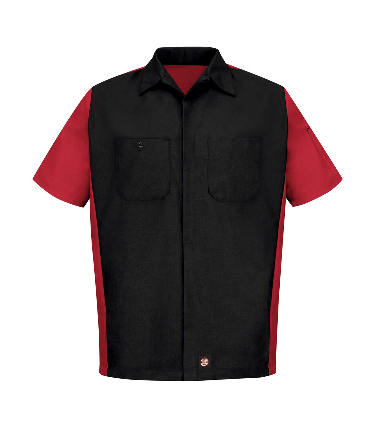 RED KAP® SHORT SLEEVE WOVEN CREW SHIRT